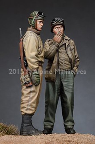 1/35 二战美国坦克乘员组