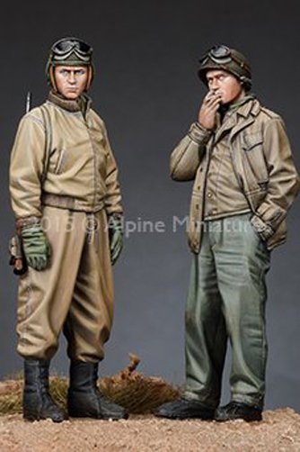 1/35 二战美国坦克乘员组