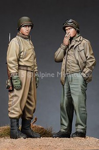1/35 二战美国坦克乘员组