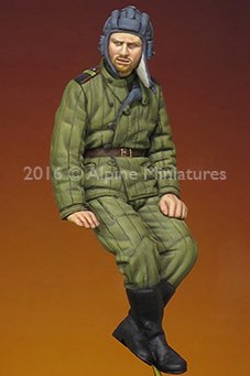 1/35 二战俄罗斯坦克乘员