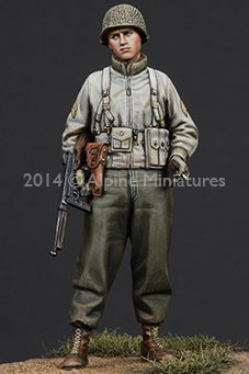 1/35 二战美国步兵组"赫特根森林战役"(4人)