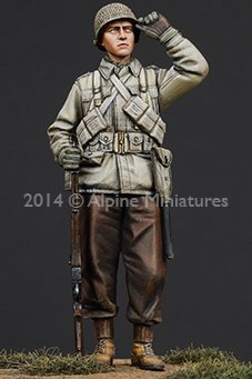 1/35 二战美国步兵组"赫特根森林战役"(4人)