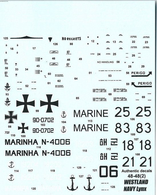 1/48 韦斯特兰超级山猫直升机海军型