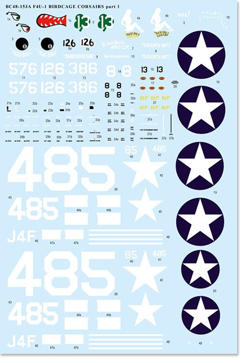 1/32 F4U-1 海盗战斗机(1)