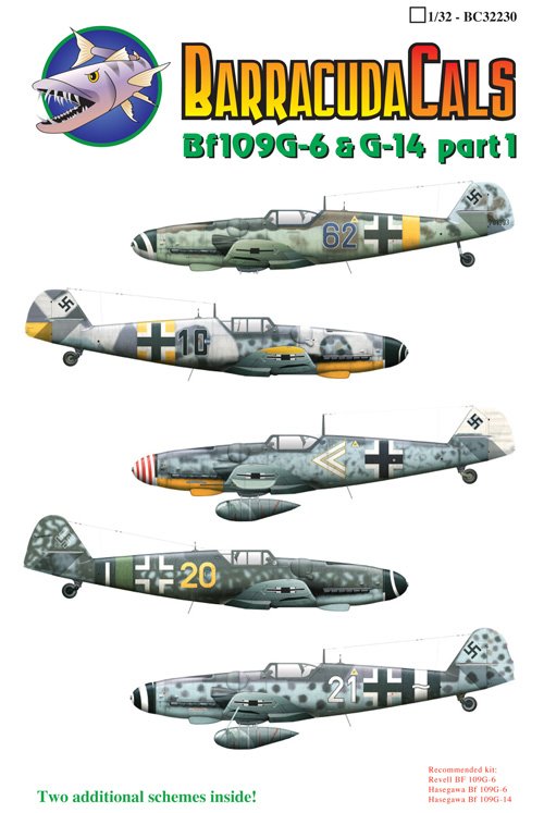 1/32 Bf109G-6~G-14 梅塞施米特战斗机(1) - 点击图像关闭
