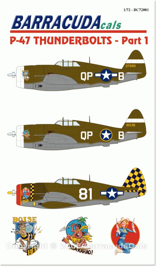 1/72 P-47 雷电战斗机(1) - 点击图像关闭