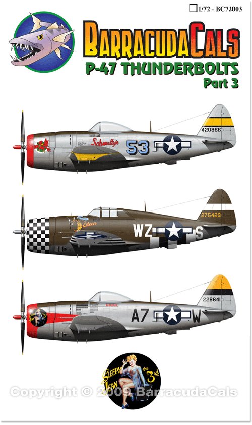 1/72 P-47 雷电战斗机(3) - 点击图像关闭