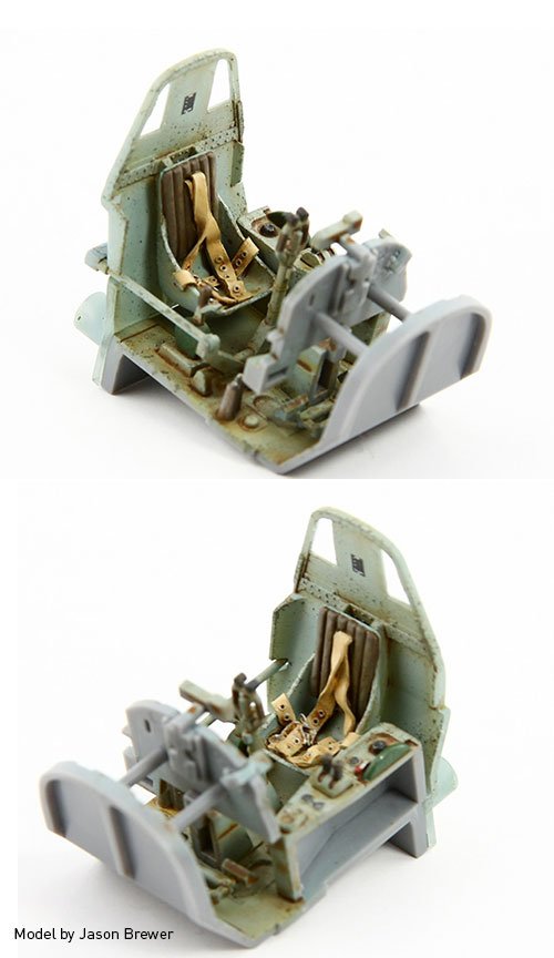 1/48 二战俄罗斯战斗机座椅改造件 - 点击图像关闭