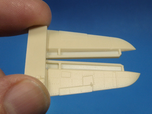 1/48 暴风战斗机副翼与升降尾翼改造件