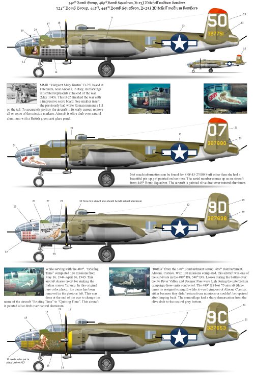 1/72 B-25J 米切尔中型轰炸机