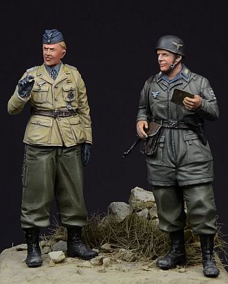 1/35 二战德国伞兵组, 1941年克里特岛 - 点击图像关闭