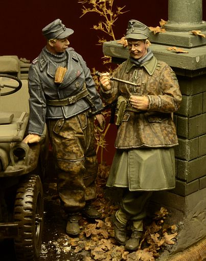 1/35 二战德国武装党卫军士兵组"阿登战线1944年" - 点击图像关闭