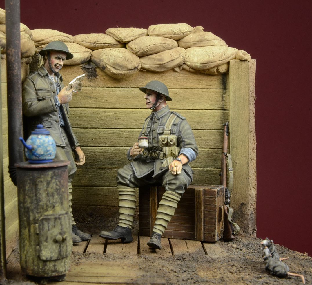 1/35 一战英国步兵组 - 点击图像关闭