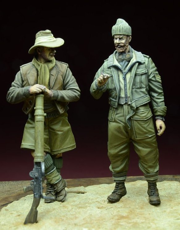 1/35 二战英国沙漠远征军士兵组