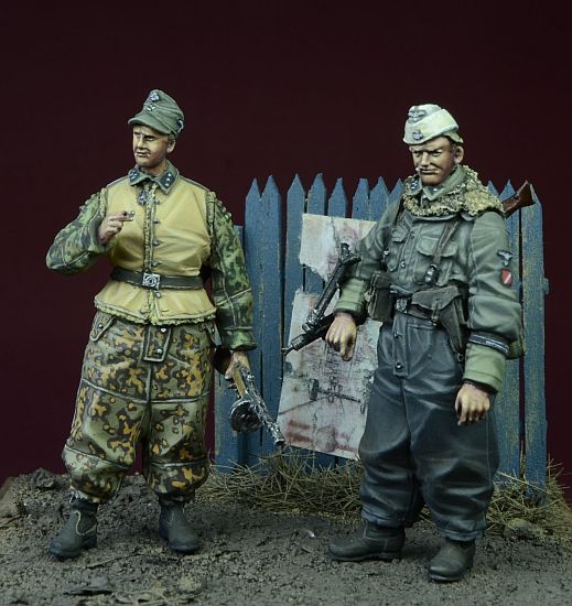 1/35 二战德国武装党卫军外籍志愿团步兵组