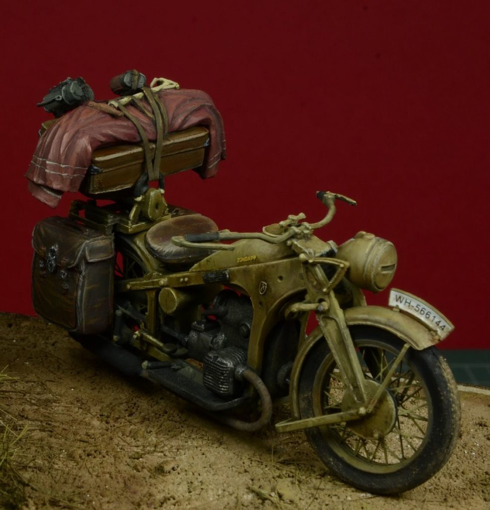 1/35 二战德国摩托车配件