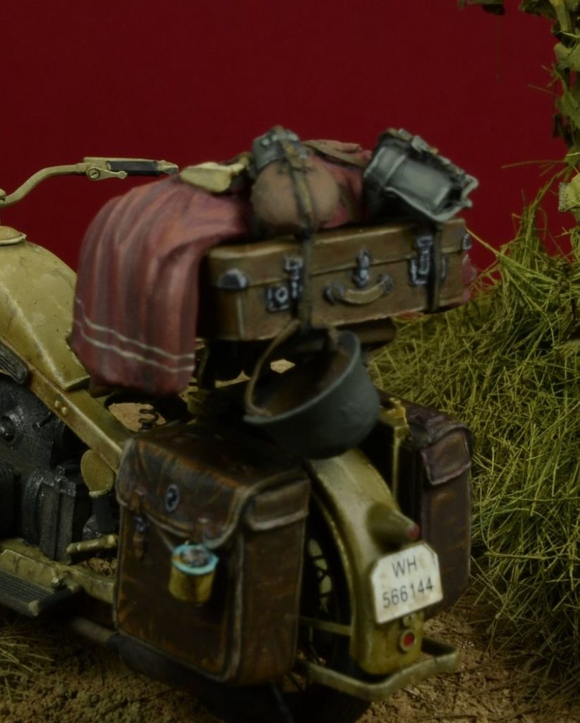 1/35 二战德国摩托车配件