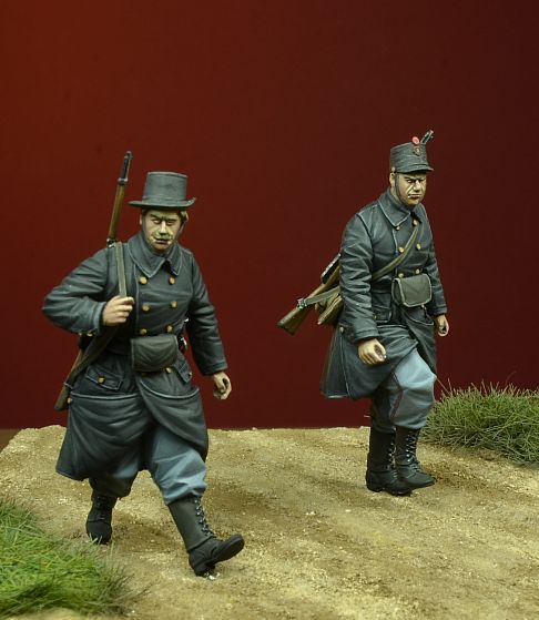 1/35 一战比利时步兵组