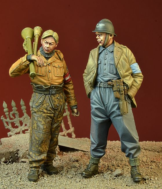 1/35 二战德国军官与士兵"德国1945年"