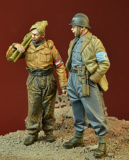 1/35 二战德国军官与士兵"德国1945年"