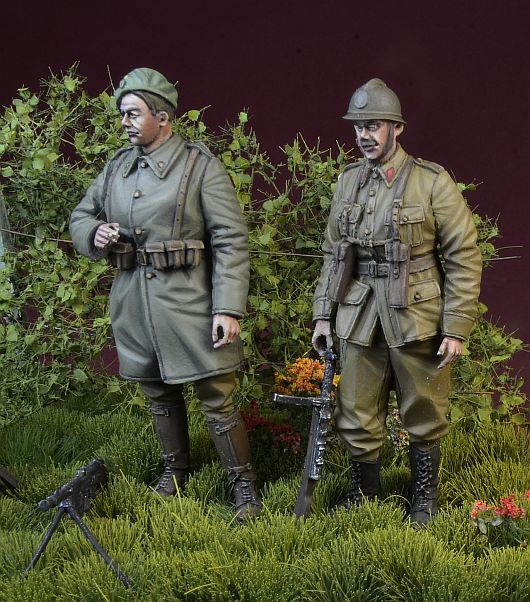 1/35 二战比利时士兵组"比利时1940年" 1/35 二战比利时士兵组"比利时1940年"