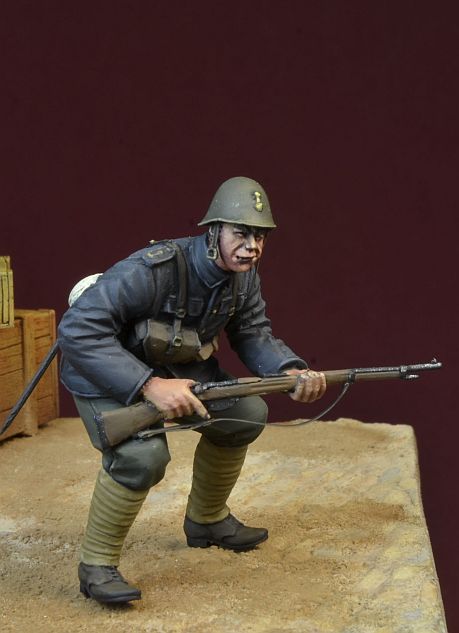 1/35 二战荷兰陆军黑魔鬼步兵(2)"鹿特丹1940年" - 点击图像关闭