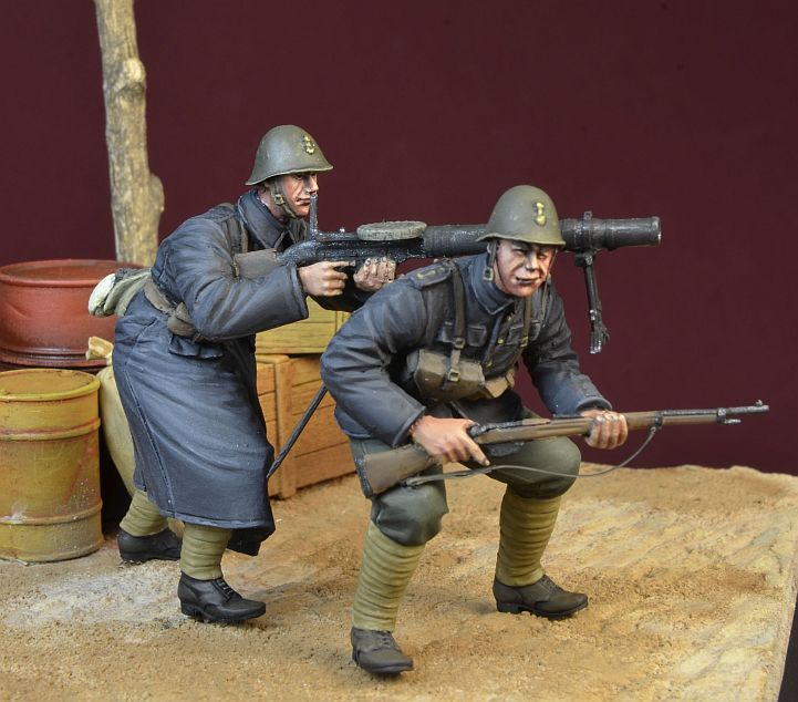 1/35 二战荷兰陆军黑魔鬼士兵组"鹿特丹1940年" 1/35 二战荷兰陆军黑魔鬼士兵组"鹿特丹1940年"