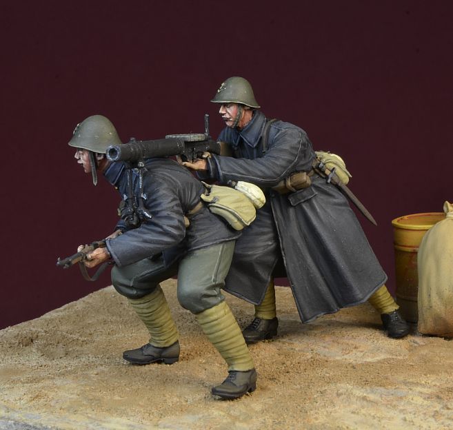 1/35 二战荷兰陆军黑魔鬼士兵组"鹿特丹1940年"