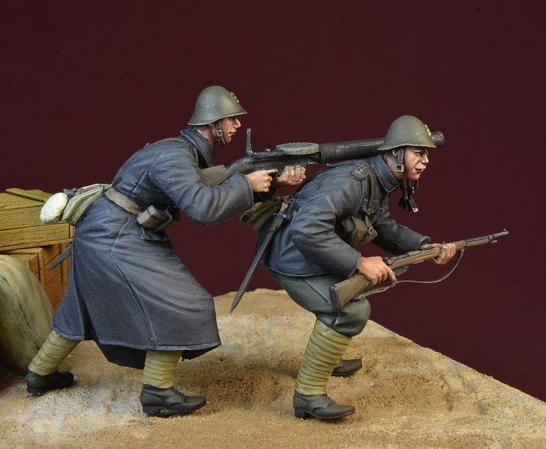 1/35 二战荷兰陆军黑魔鬼士兵组"鹿特丹1940年"