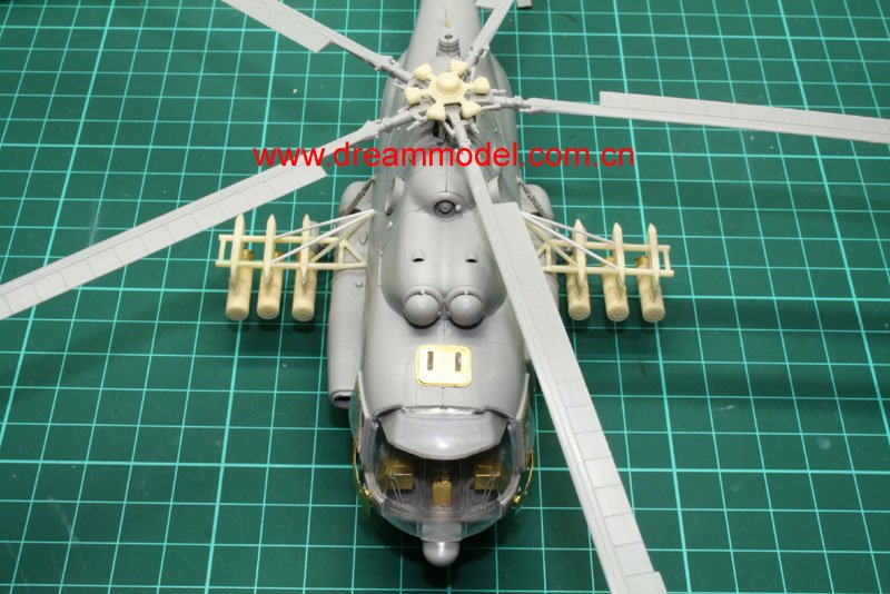 1/72 Mi-171 河马中型通用直升机改造树脂套件(配Hobby Boss/伊达雷利/红星 Mi-17)