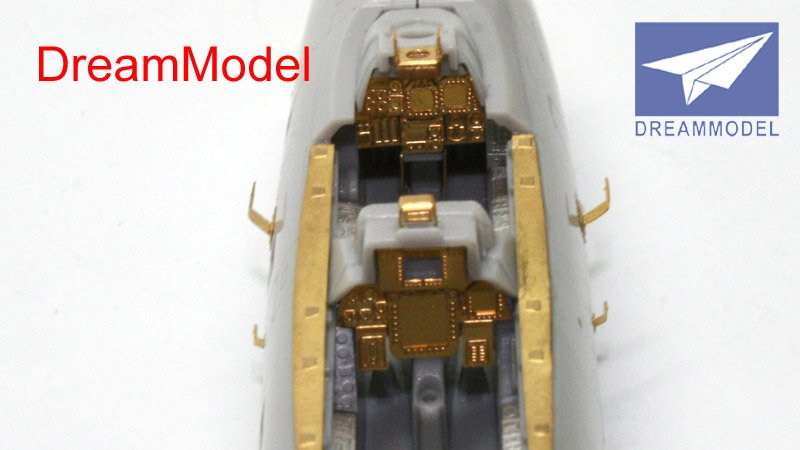 1/72 F-14D 雄猫战斗机改造蚀刻片(配长谷川)