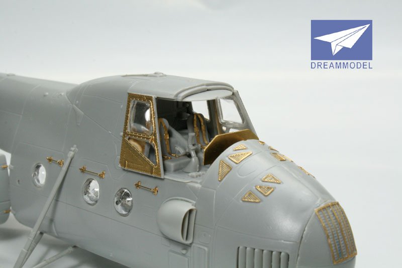 1/72 Mi-4 猎犬直升机改造蚀刻片(配Hobby Boss) - 点击图像关闭