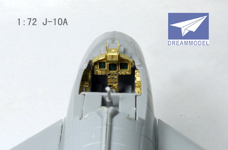 1/72 J-10A 歼10A战斗机改造蚀刻片(配小号手) - 点击图像关闭