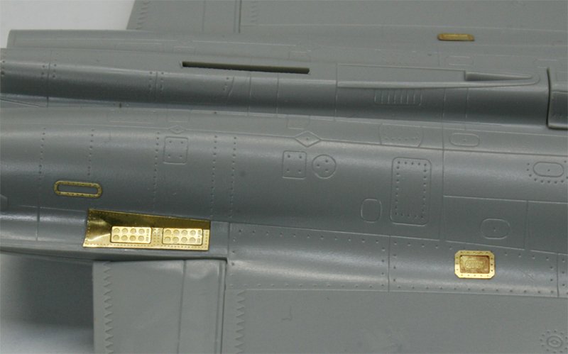 1/72 阵风战斗机C型改造蚀刻片(配Hobby Boss)