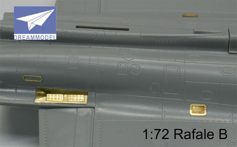 1/72 阵风战斗机B型改造蚀刻片(配Hobby Boss)