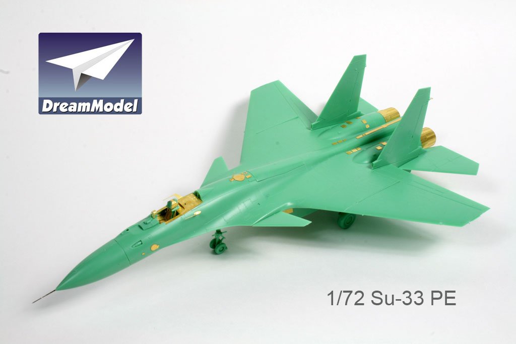 1/72 Su-33 侧卫战斗机改造蚀刻片(配长谷川)