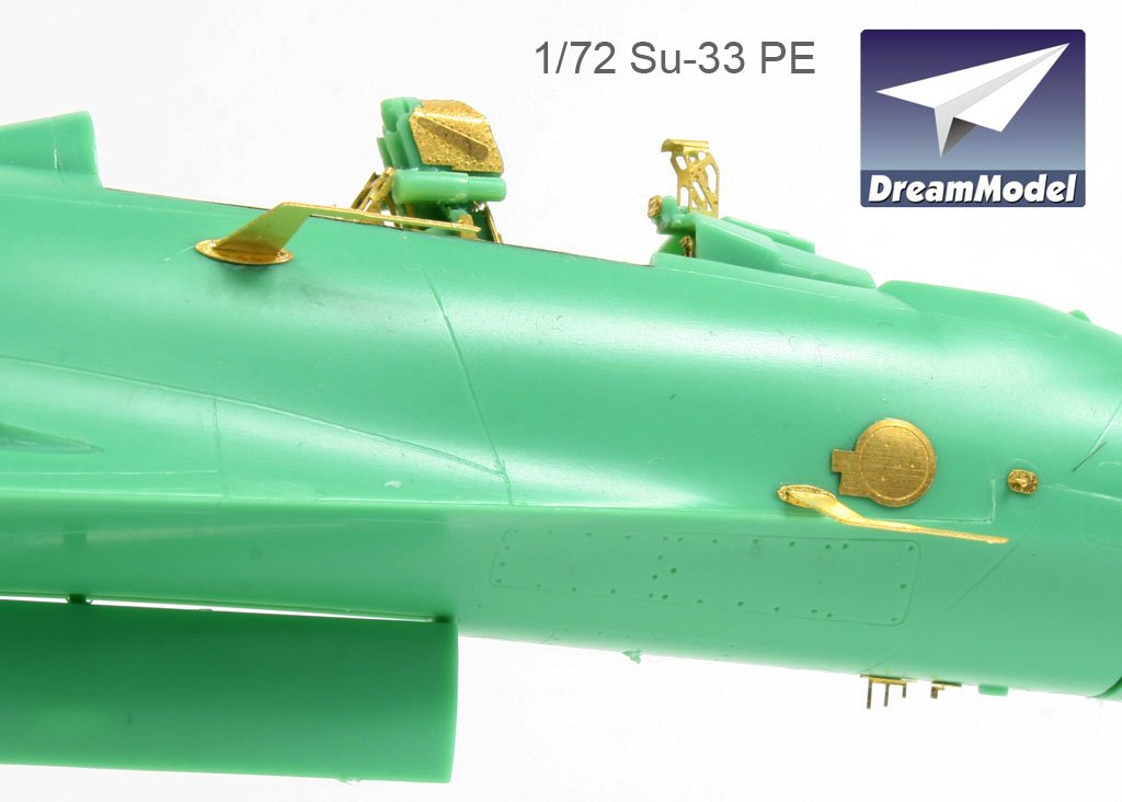 1/72 Su-33 侧卫战斗机改造蚀刻片(配长谷川)