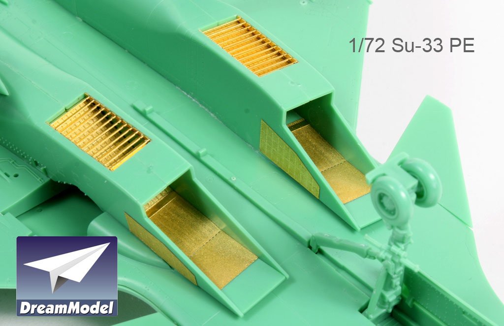 1/72 Su-33 侧卫战斗机改造蚀刻片(配长谷川)