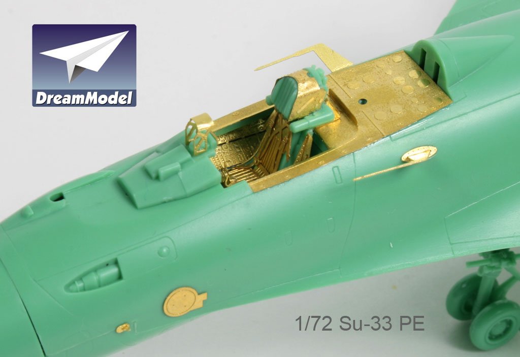 1/72 Su-33 侧卫战斗机改造蚀刻片(配长谷川)