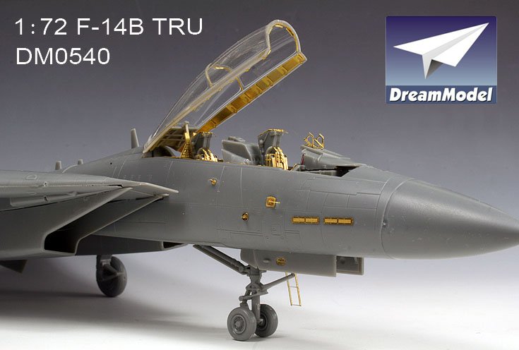 1/72 F-14B 雄猫战斗机改造蚀刻片(配Hobby Boss) - 点击图像关闭