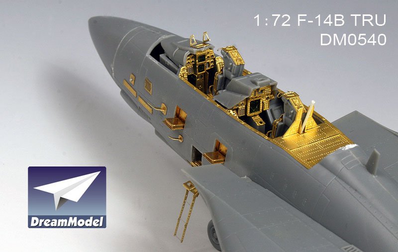 1/72 F-14B 雄猫战斗机改造蚀刻片(配Hobby Boss)