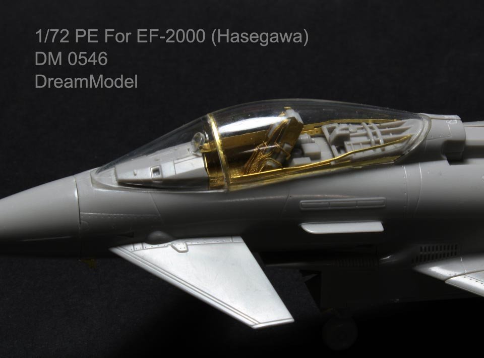 1/72 EF-2000 台风战斗机改造蚀刻片(配长谷川)