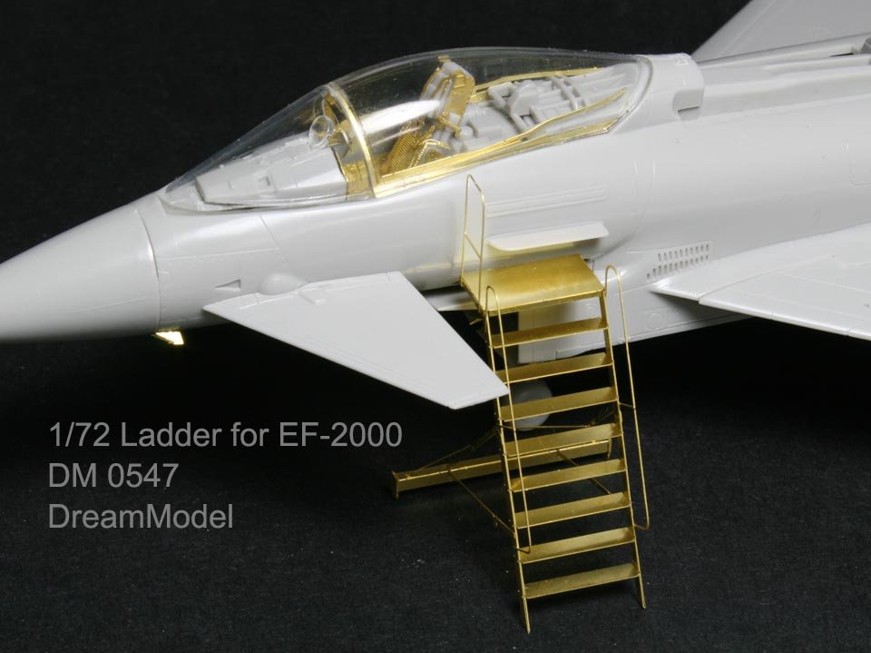 1/72 EF-2000 台风战斗机登机梯改造蚀刻片(配长谷川)