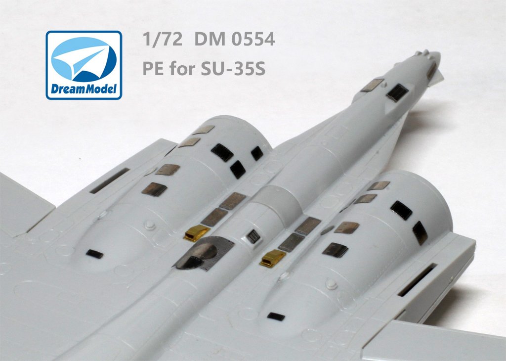 1/72 Su-35S 超级侧卫战斗机细节改造蚀刻片(配长谷川)