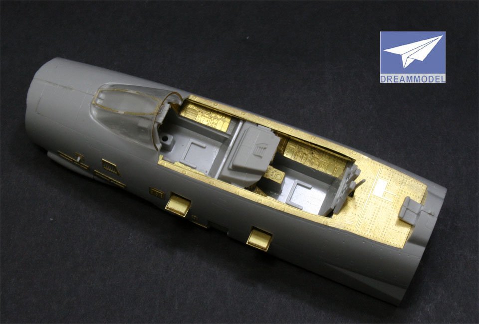 1/48 F-14A 雄猫战斗机改造蚀刻片豪华版(配长谷川)