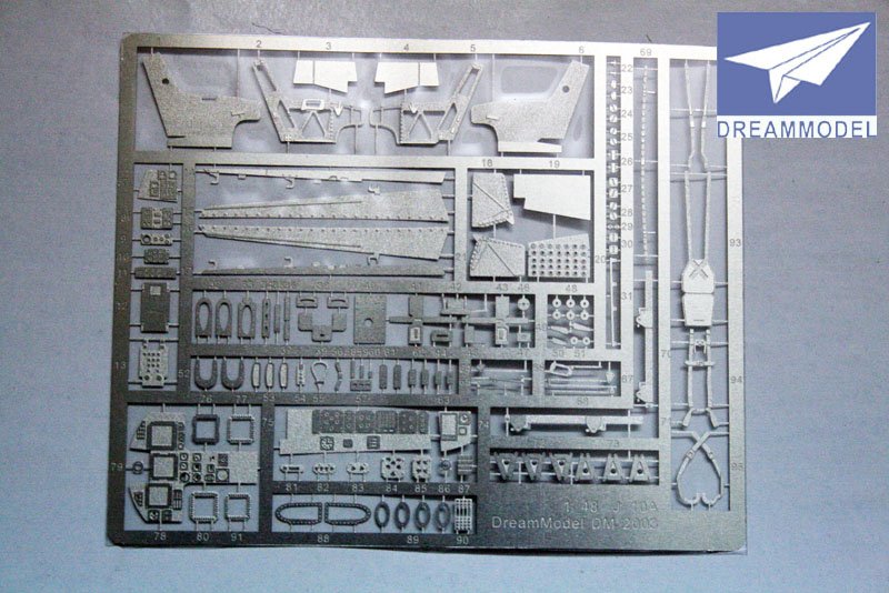 1/48 J-10A 歼-10A猛龙战斗机改造蚀刻片(配小号手)