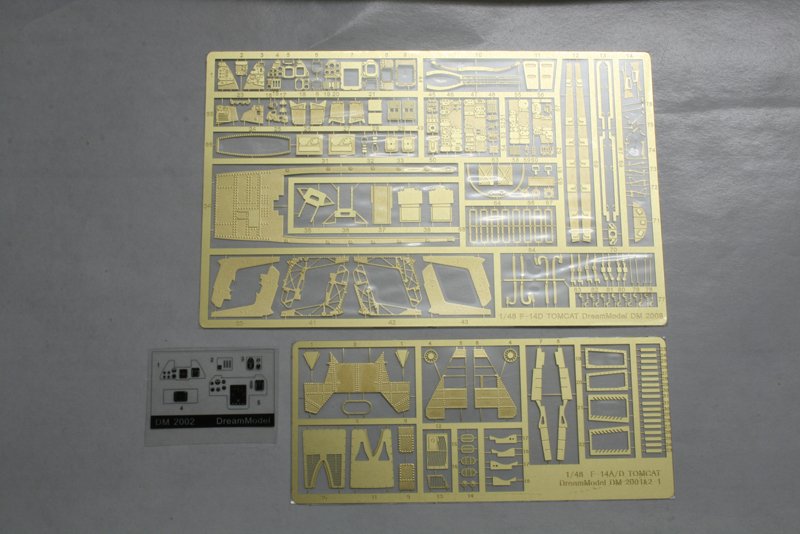 1/48 F-14D 雄猫战斗机改造蚀刻片豪华版(配长谷川)