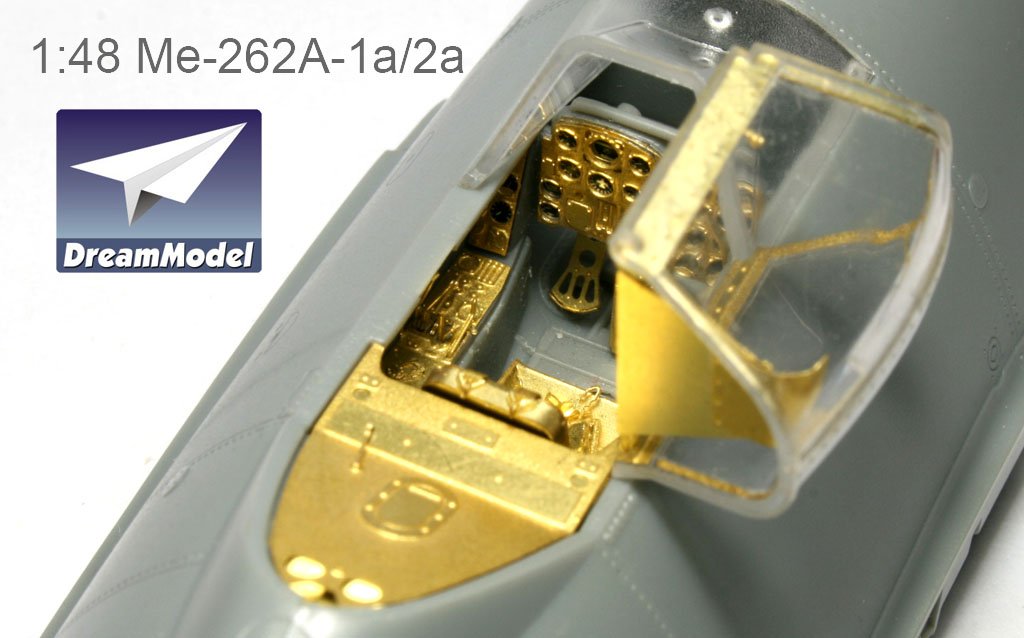 1/48 Me262A-1a/2a 塞施米特喷气式战斗机改造蚀刻片(配小号手)