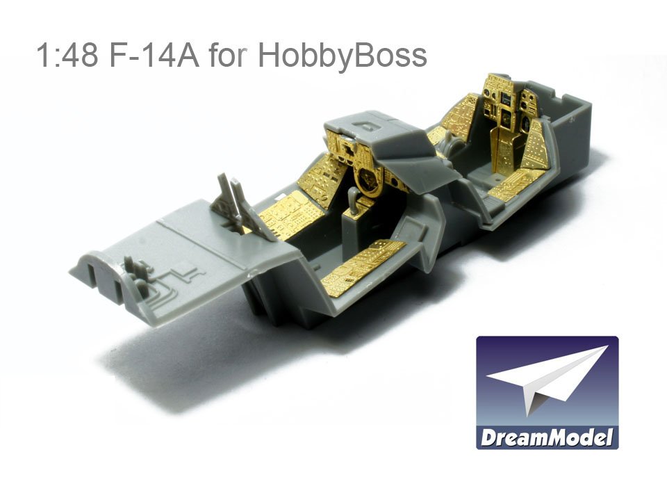 1/48 F-14A 雄猫战斗机改造蚀刻片(配小号手)