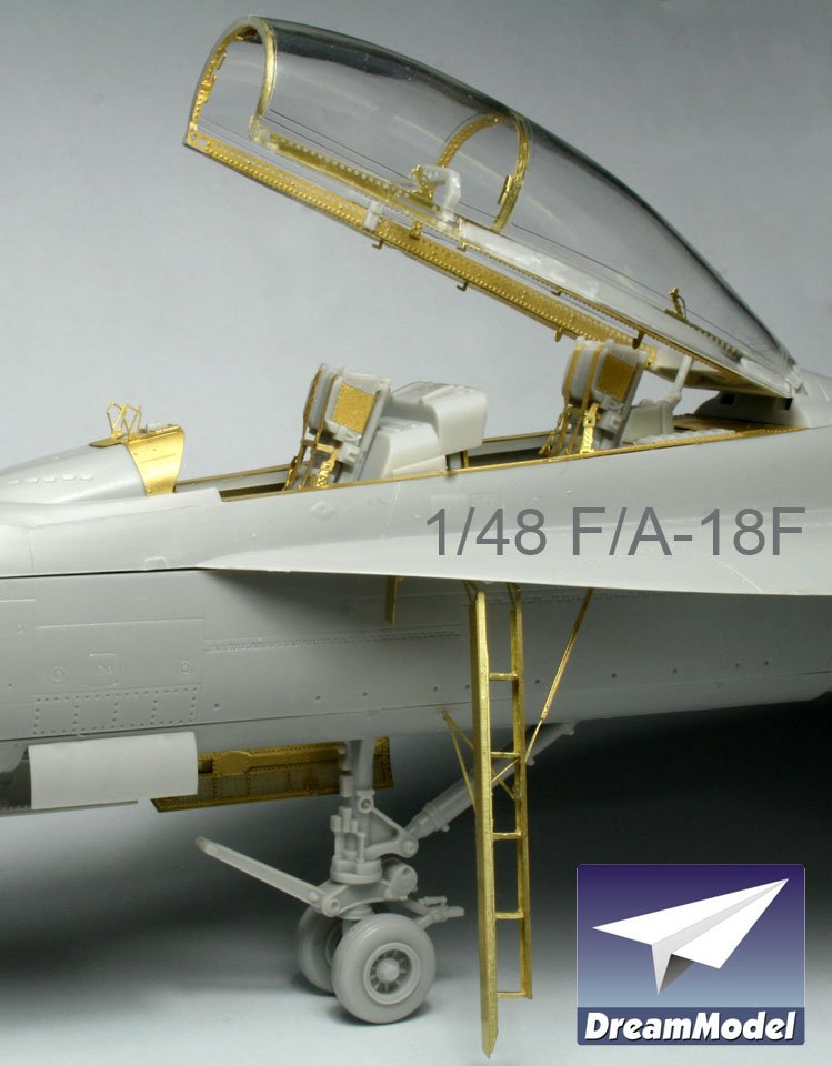 1/48 F/A-18F 超级大黄蜂战斗机改造蚀刻片(配长谷川) - 点击图像关闭